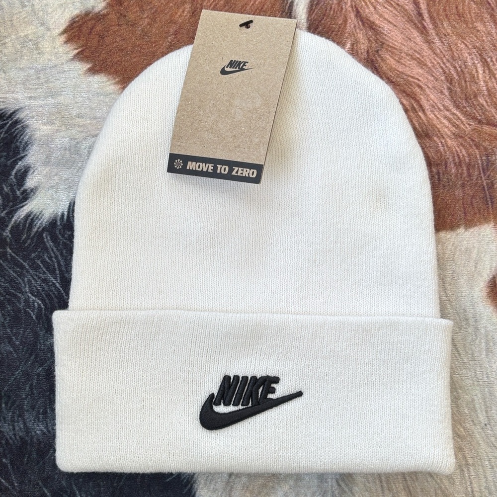 Brand New Nike Peak Futura Beanie Tall Cuff Stretch Knit Hat Unisex Fitted Cap - Picture 14 of 14